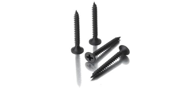 Tornillo T2 p/placa yeso punta fina - 6x1